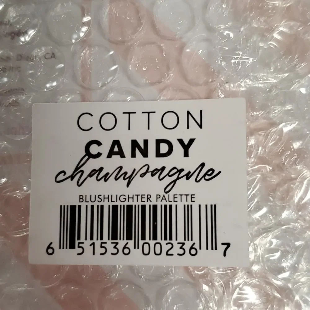 NEW Beauty Bakerie Cotton Candy Champagne Blushlighter Palette Blush Highlighter